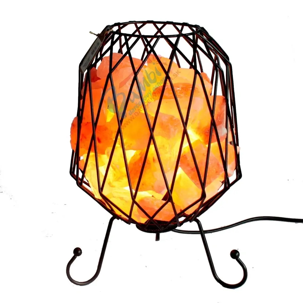 Himalájska soľná lampa exclusive s ružovou soľou