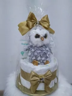Plienková torta owl mini
