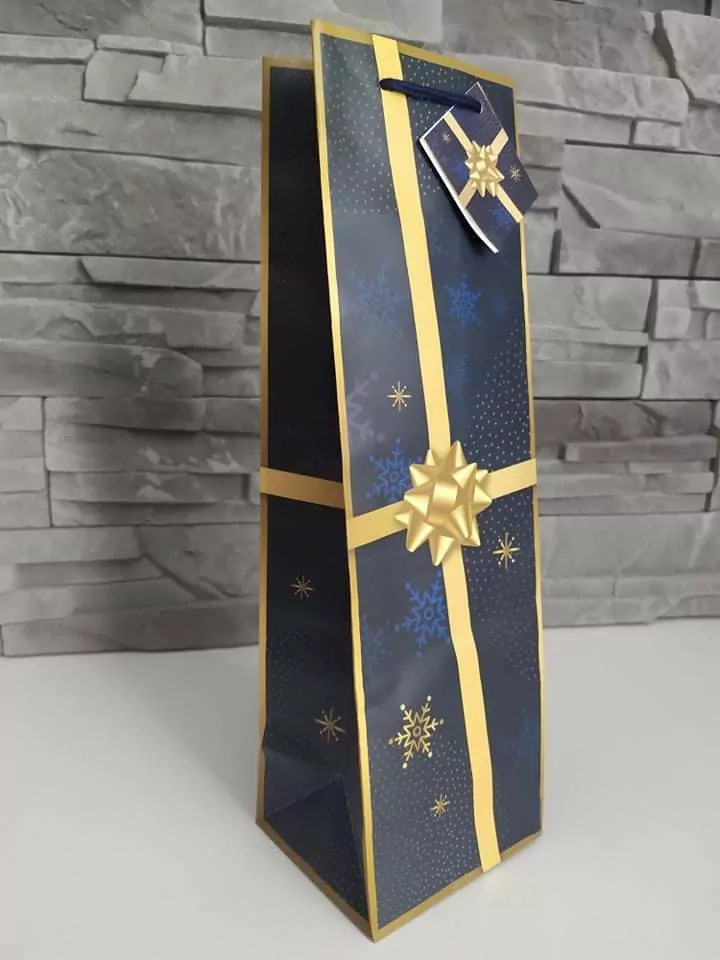 Vianočná taška - Vločky