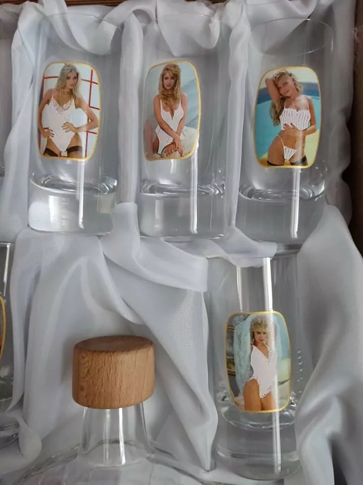 Darčeková sada - Termo fľaša+6 štamperlíkov