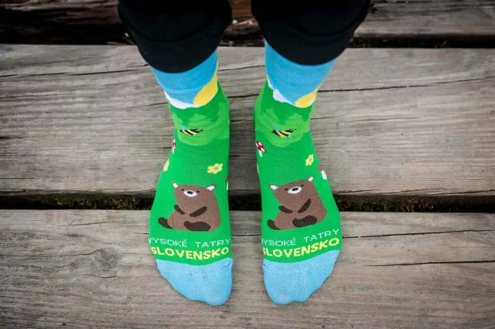 Ponožky Vysoké Tatry – Medveď