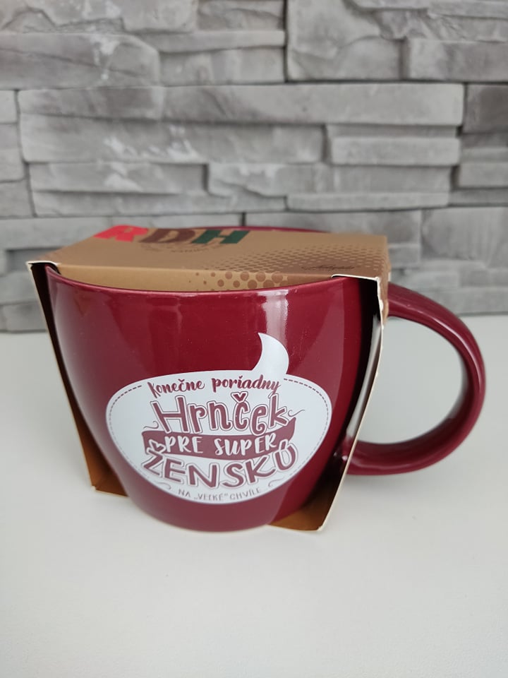 Megahrnček Konečne poriadny hrnček pre super ženskú
