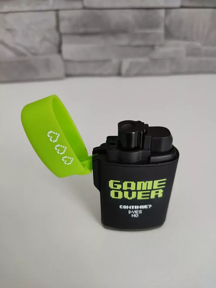 Tryskový zapaľovač - Game over