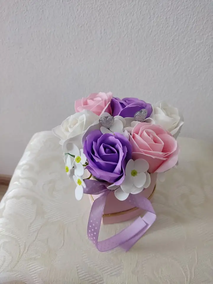 Flowers box - Srdiečko