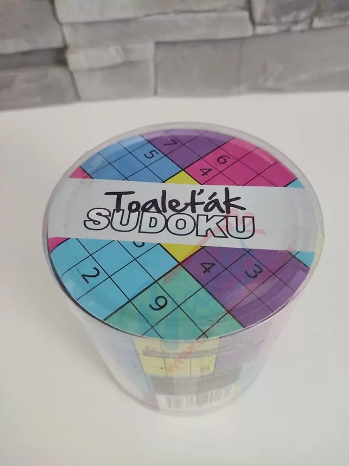 Toaletný papier Sudoku- darček pre KRÍŽOVKARA