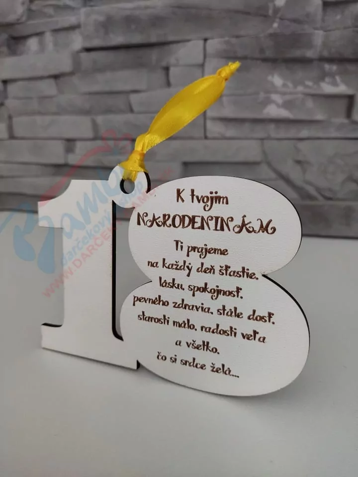 DREVENÉ BLAHOŽELANIE 18