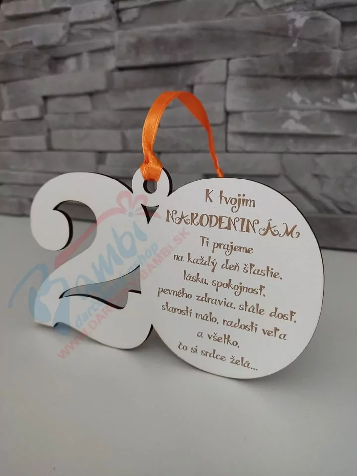 DREVENÉ BLAHOŽELANIE 20