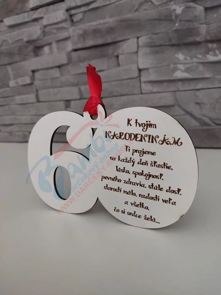 DREVENÉ BLAHOŽELANIE 60