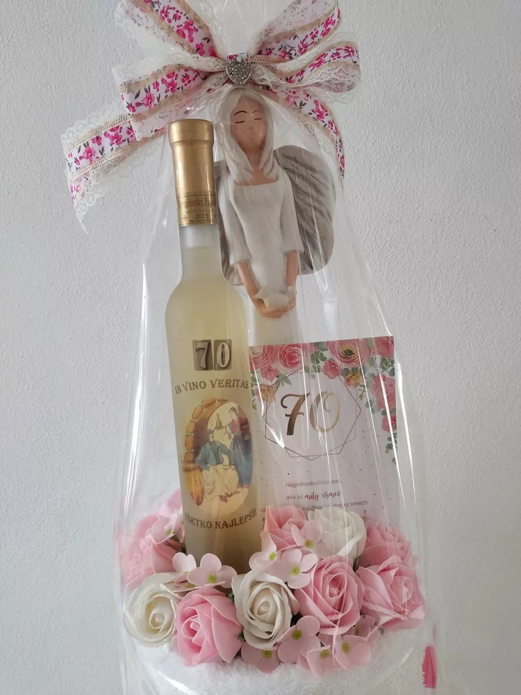 Darčekový set k jubielu pre babku
