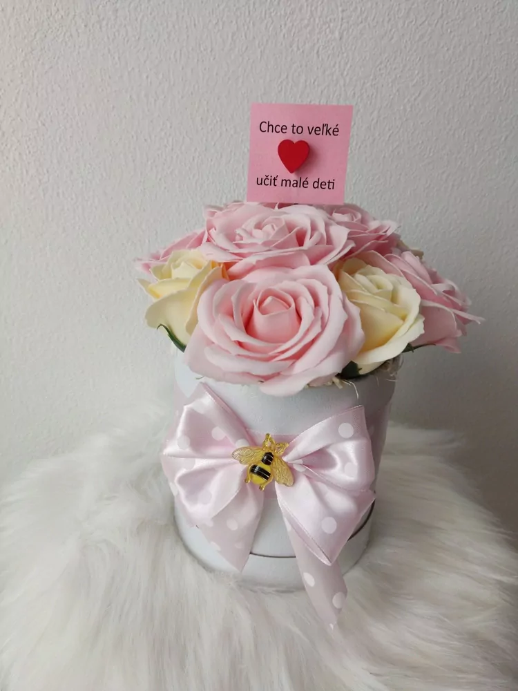 Box - Chce to veľké srdce - pre pani učiteľku