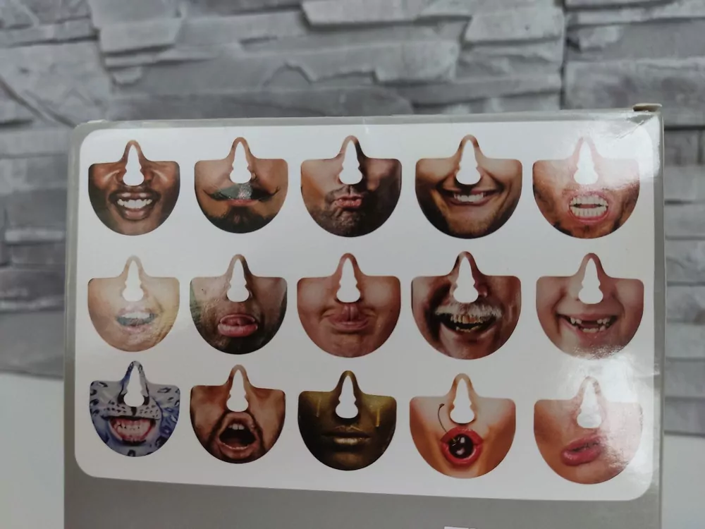 Foto masky - tváre