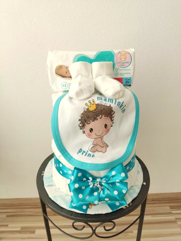 Dvojposchodová torta pre Maminkinho princa