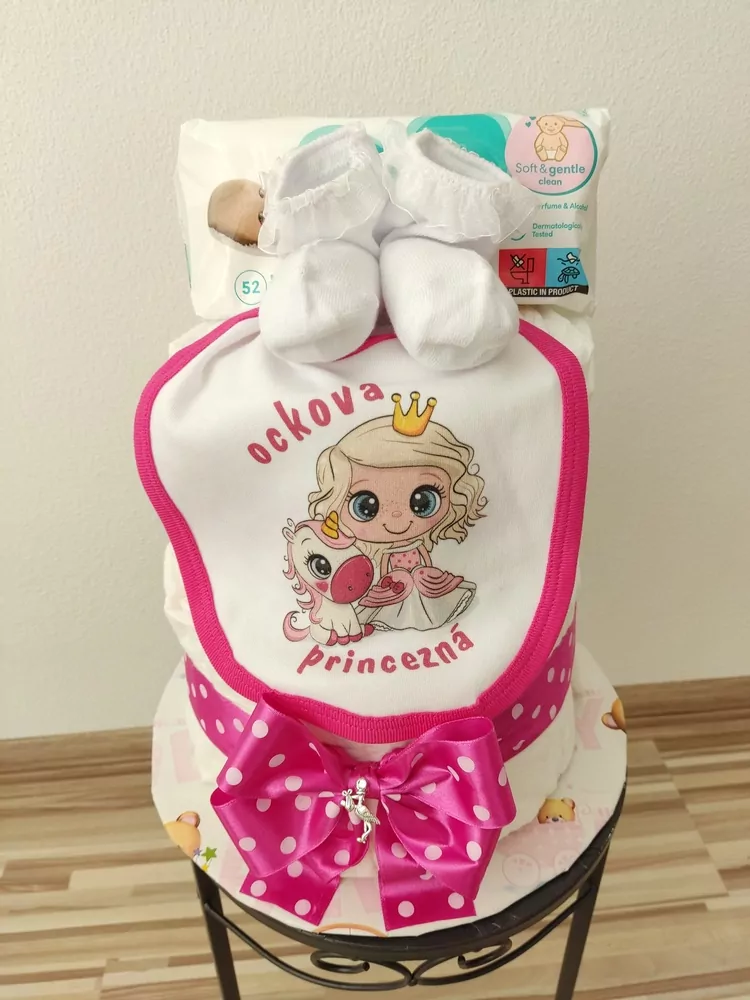 Dvojposchodová torta pre Ockovu princeznú