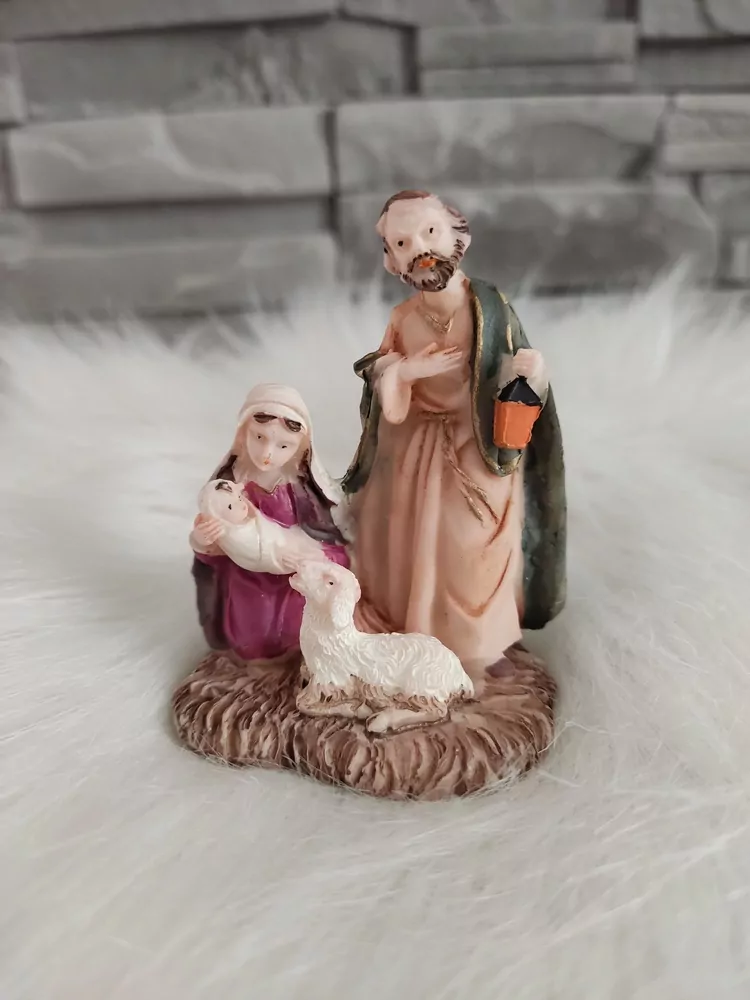 xMini Betlehem s ovečkou 8cm