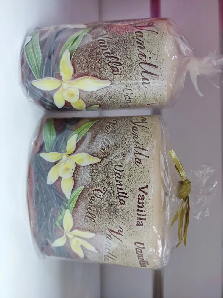 Sviečka Vanilla valec