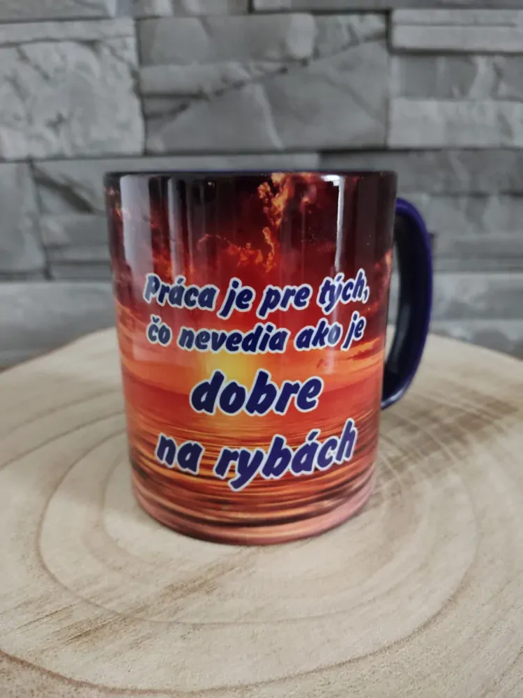 Hrnček - pre rybára