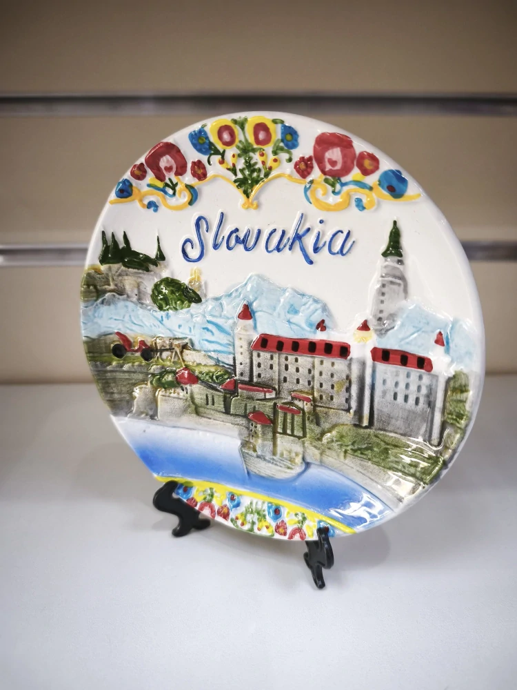 Dekoratívny tanier Slovakia 
