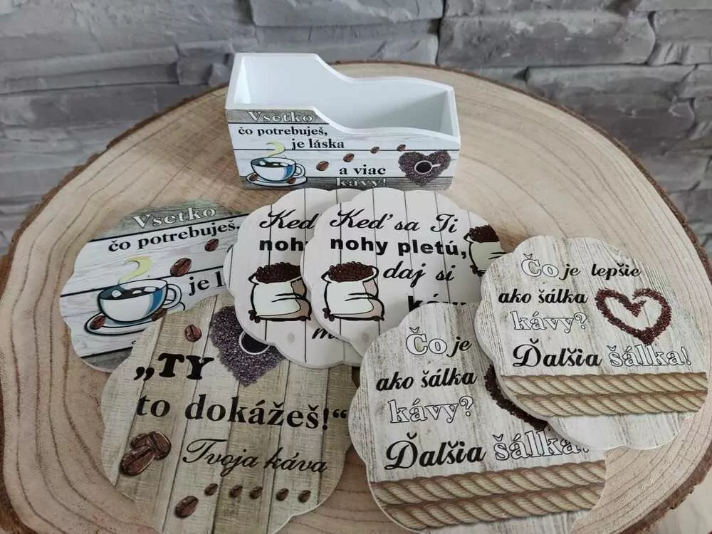 Podložka pod šálku - káva