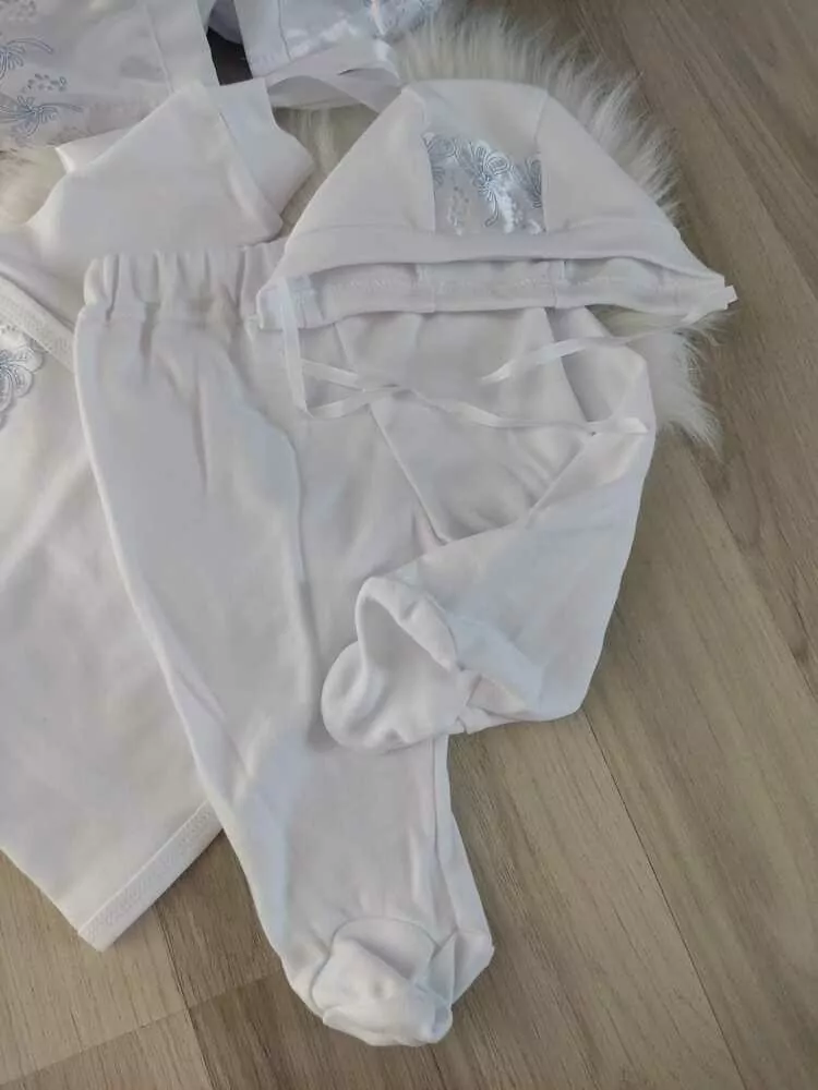 Komplet na krst so zavinovačkou pre chlapčeka