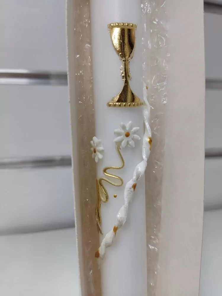 Sviečka s kalichom 3D