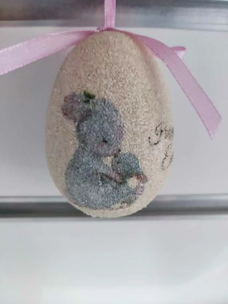 Vajíčka - biele - Happy Easter