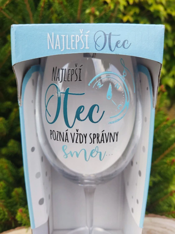 Pohár na víno Otec