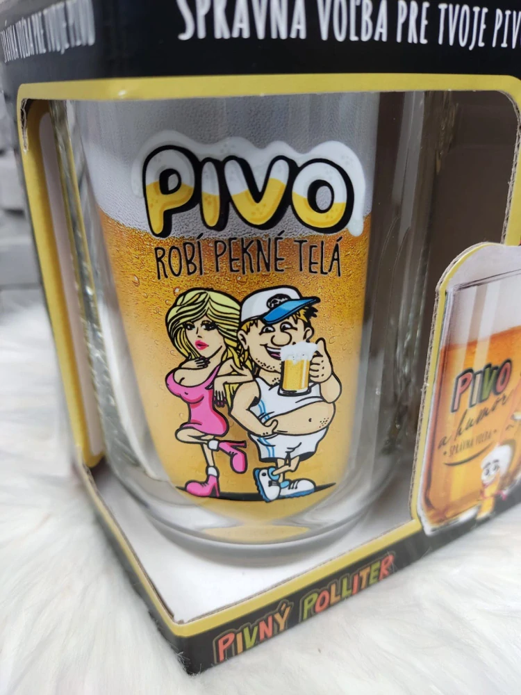 Krígeľ Pivo robí pekné telá