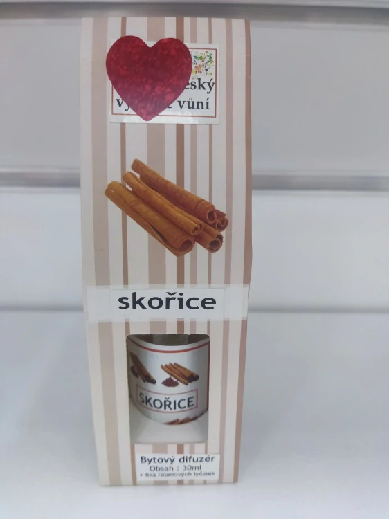 Bytový difuzér škorica