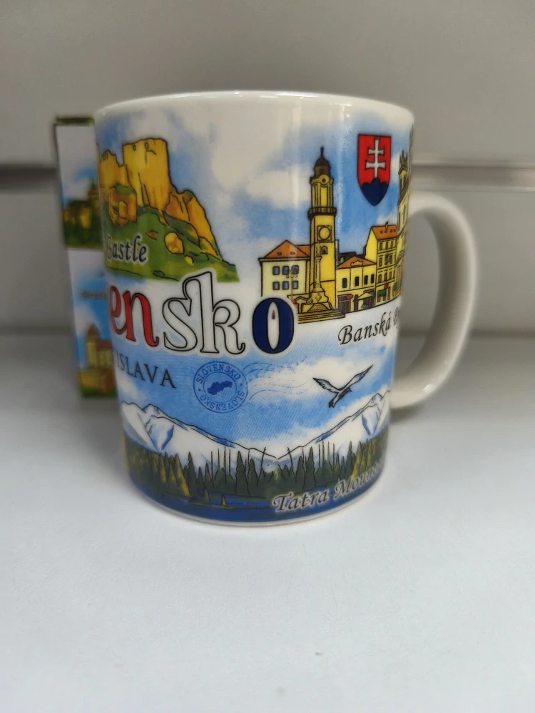 Hrnček Slovensko farebný
