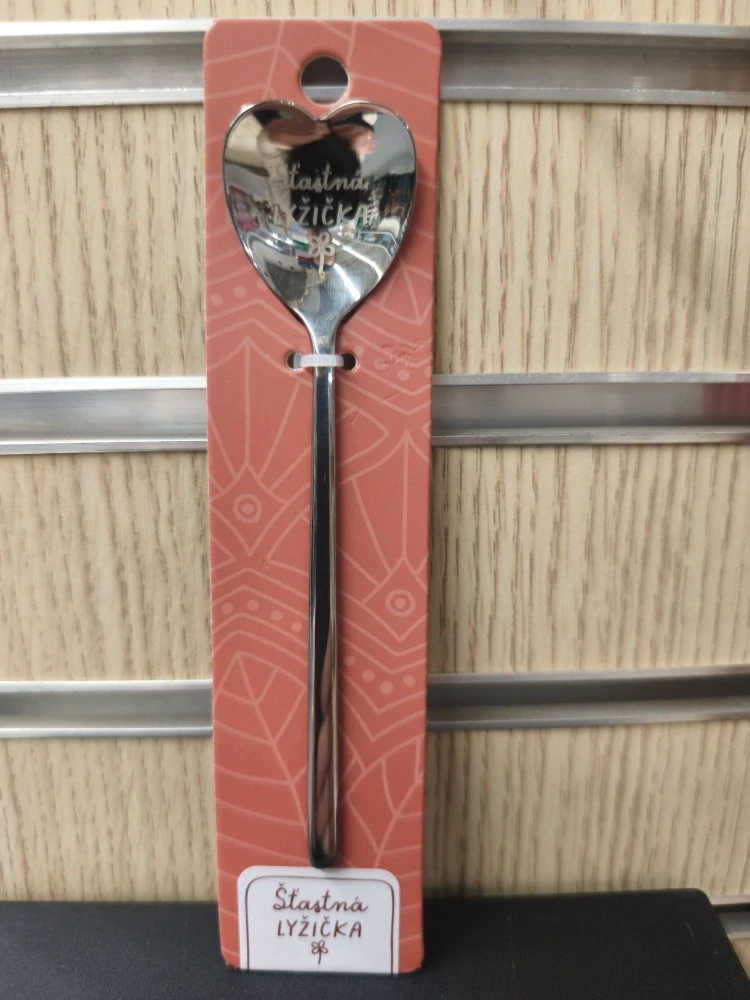 *Srdiečková lyžička ŠŤASTNÁ LYŽIČKA