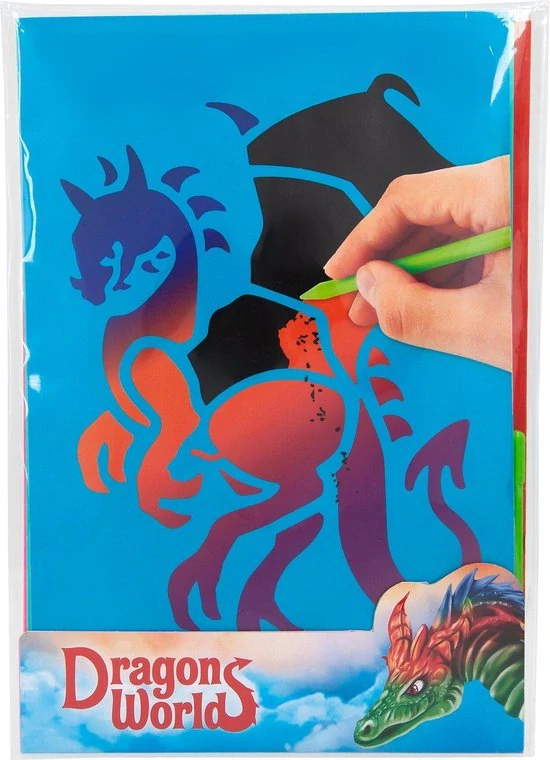 Magické stieracie karty DRAGON