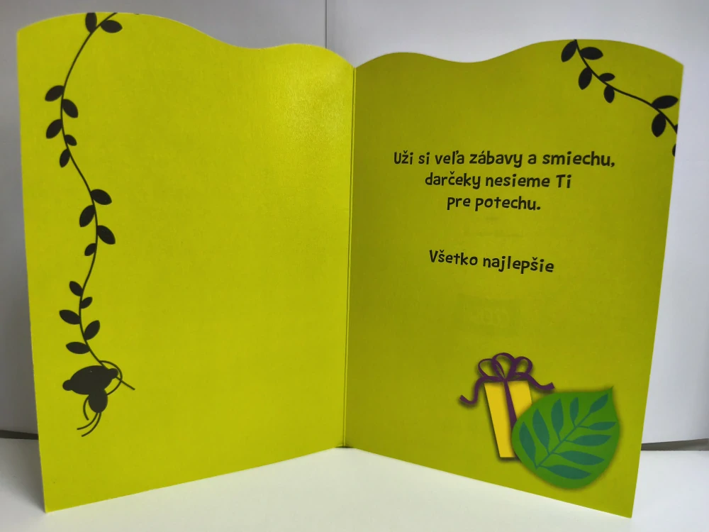 Blahoželanie k narodeninám opička