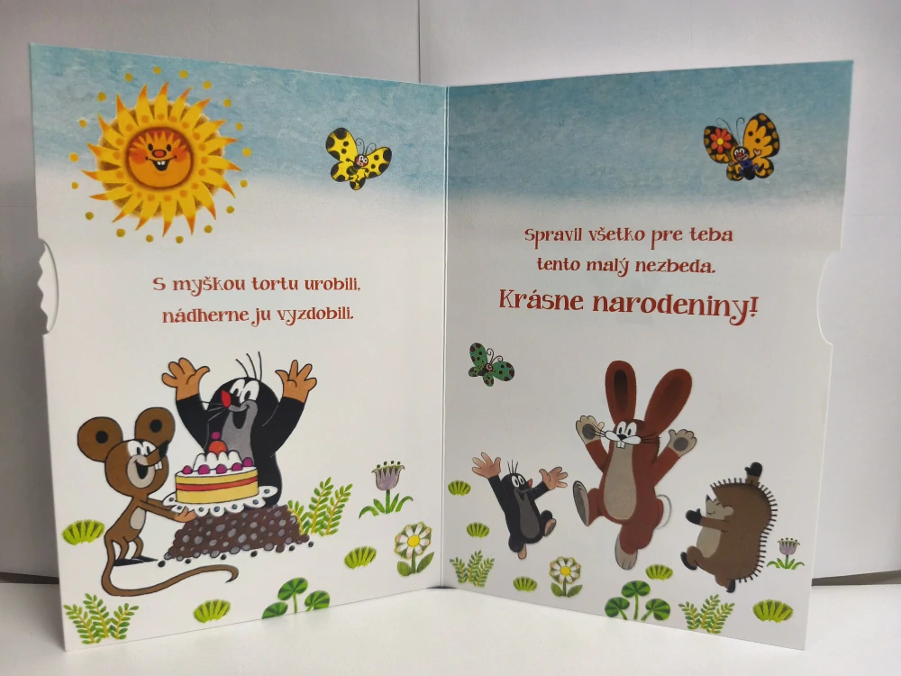 Blahoželanie k narodeninám krtko otočné