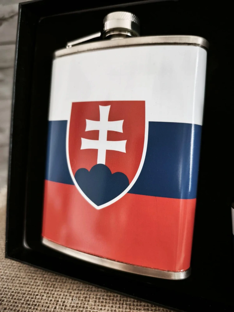Darčeková sada Ploskačka Slovenský znak