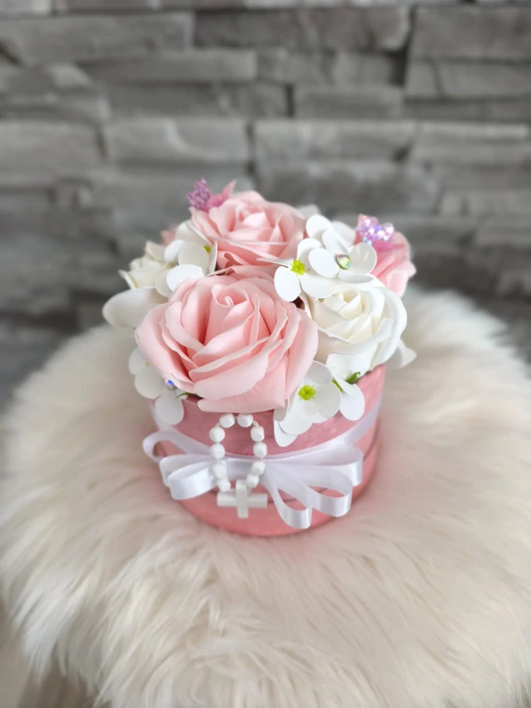 Mydlový box s ruženčekom