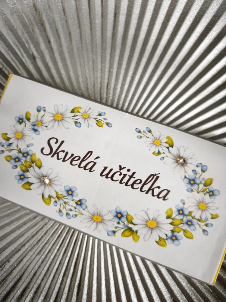 ---🍫 Čokoláda „Skvelá učiteľka“