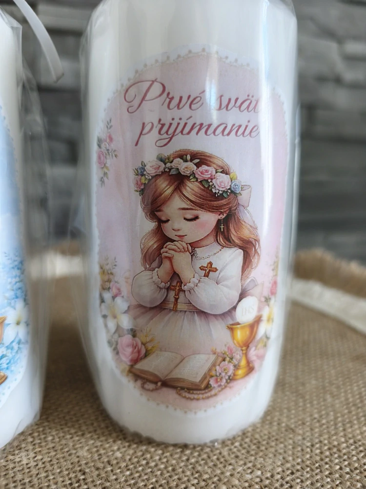 -Sviečka Prvé sväté prijímanie