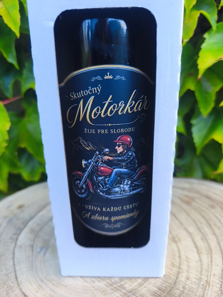 Víno v darčekovej krabičke pre skutočného motorkára 🏍️🍷