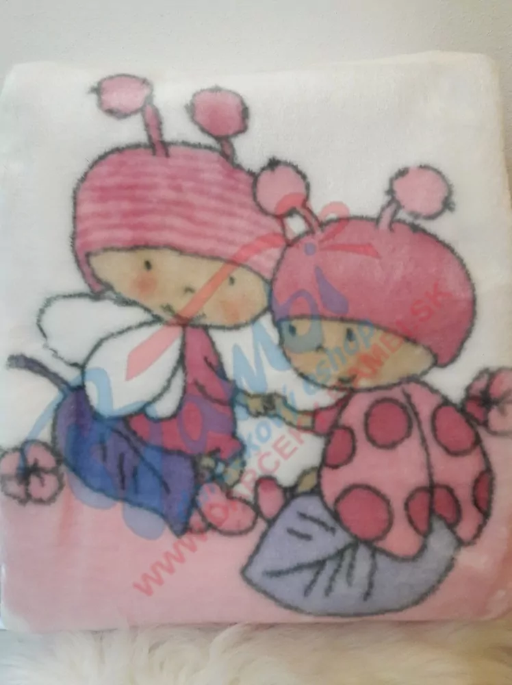 Detská deka lienky