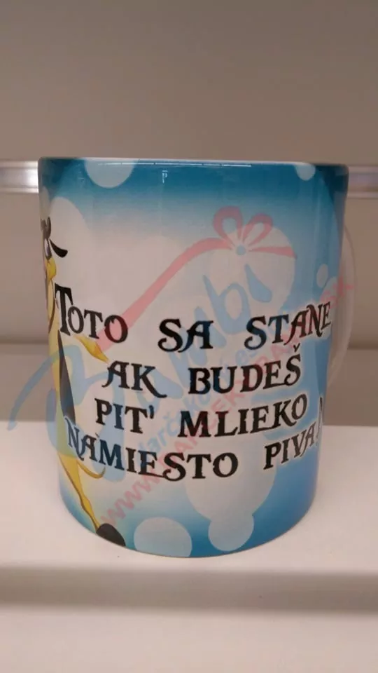 Hrnček mlieko/pivo