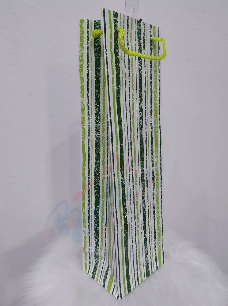 Darčeková taška so zeleným motívom 