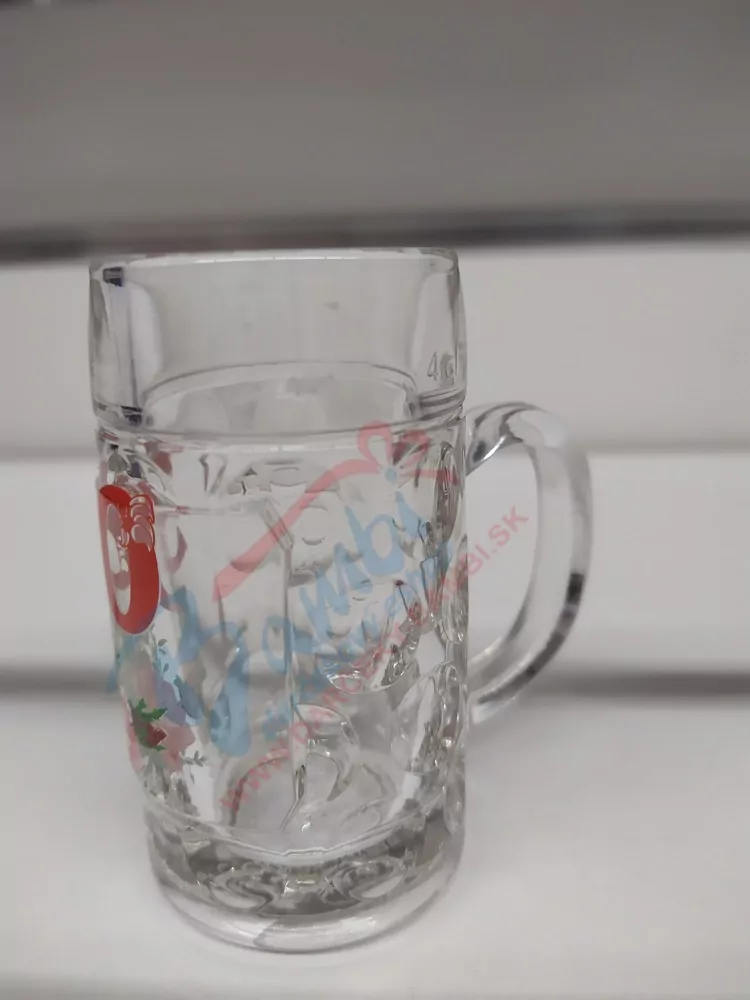 Štamprlík na alkohol k 50 červený
