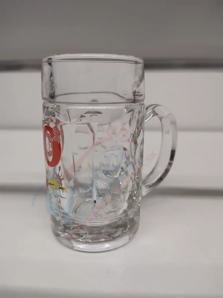 Štamprlík na alkohol k 60 červený