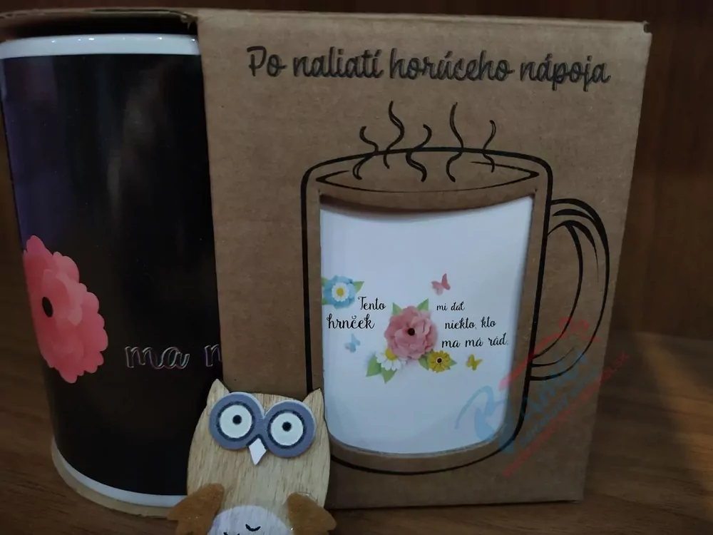 Meniaci sa hrnček: Tento hrnček mi dal niekto, kto ma má rád