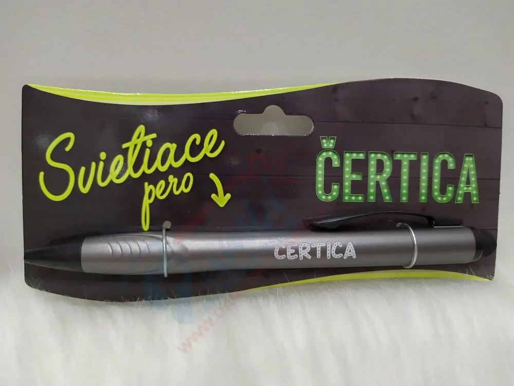 Svietiace pero Čertica