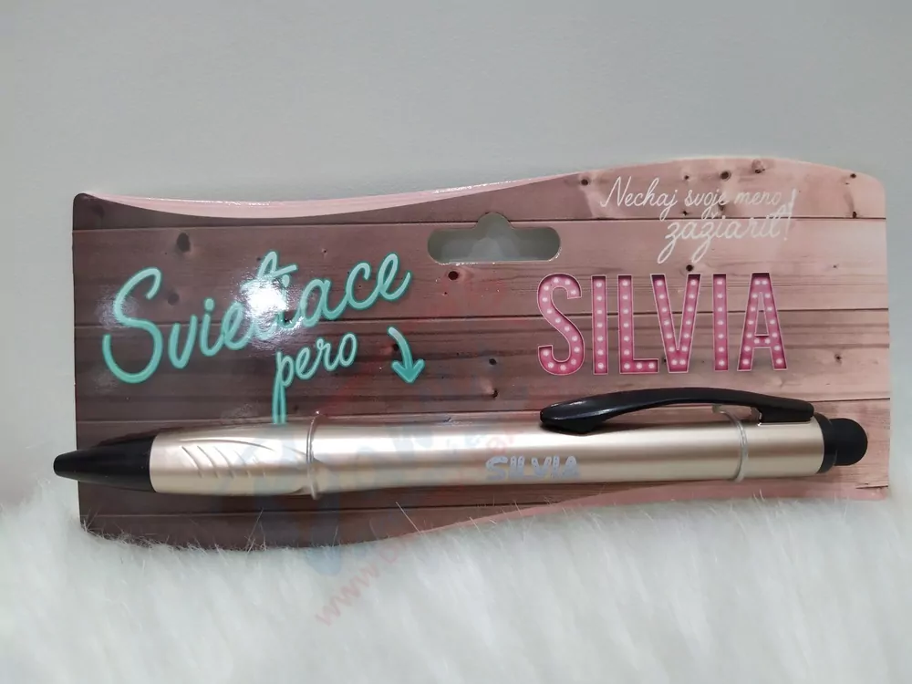 Svietiace pero Silvia