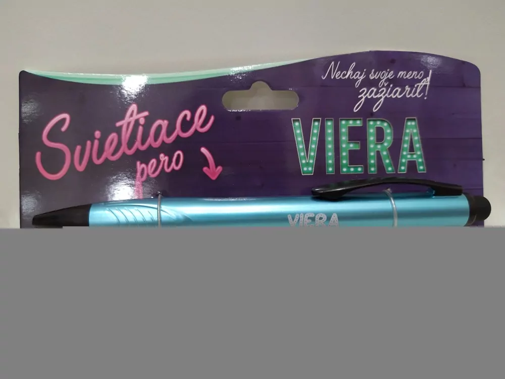 Svietiace pero Viera