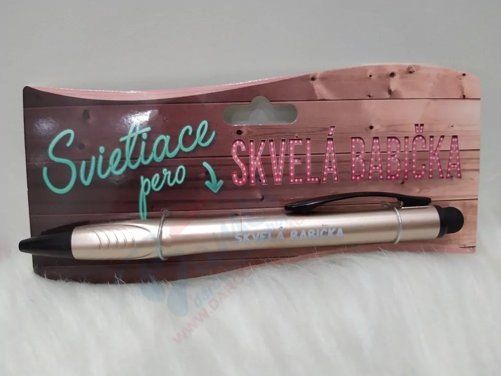 Svietiace pero Skvelá babička