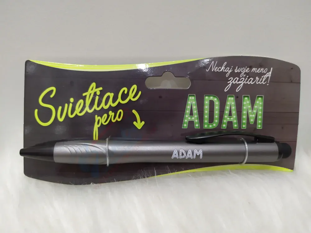 Svietiace pero Adam