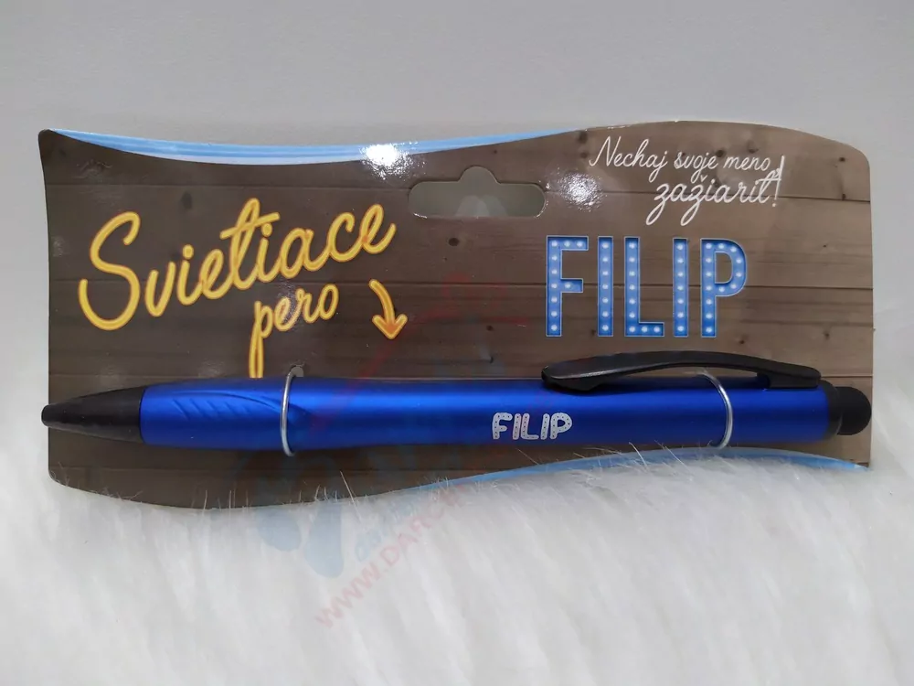 Svietiace pero Filip